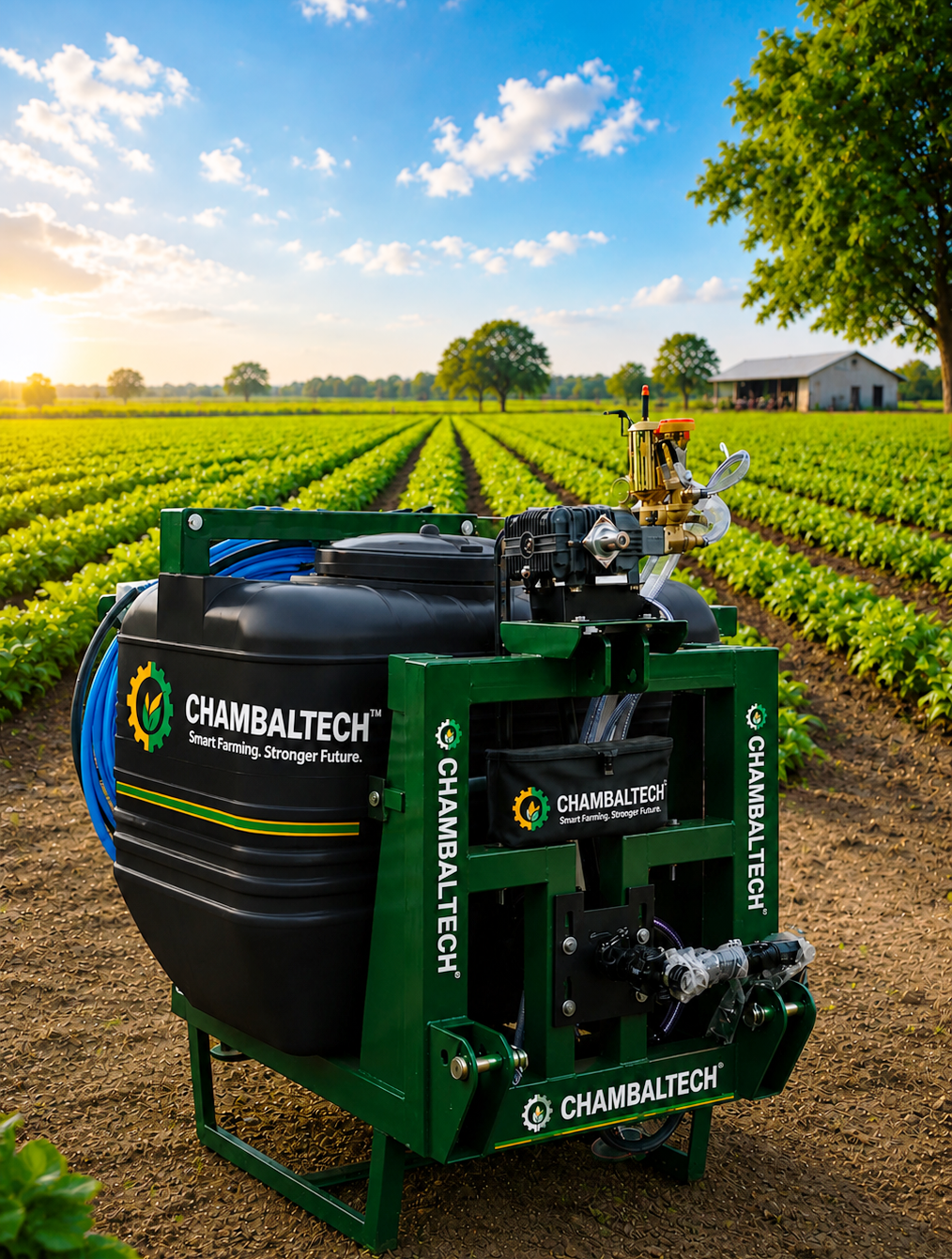 Tractor Mounted Agricultural Sprayer