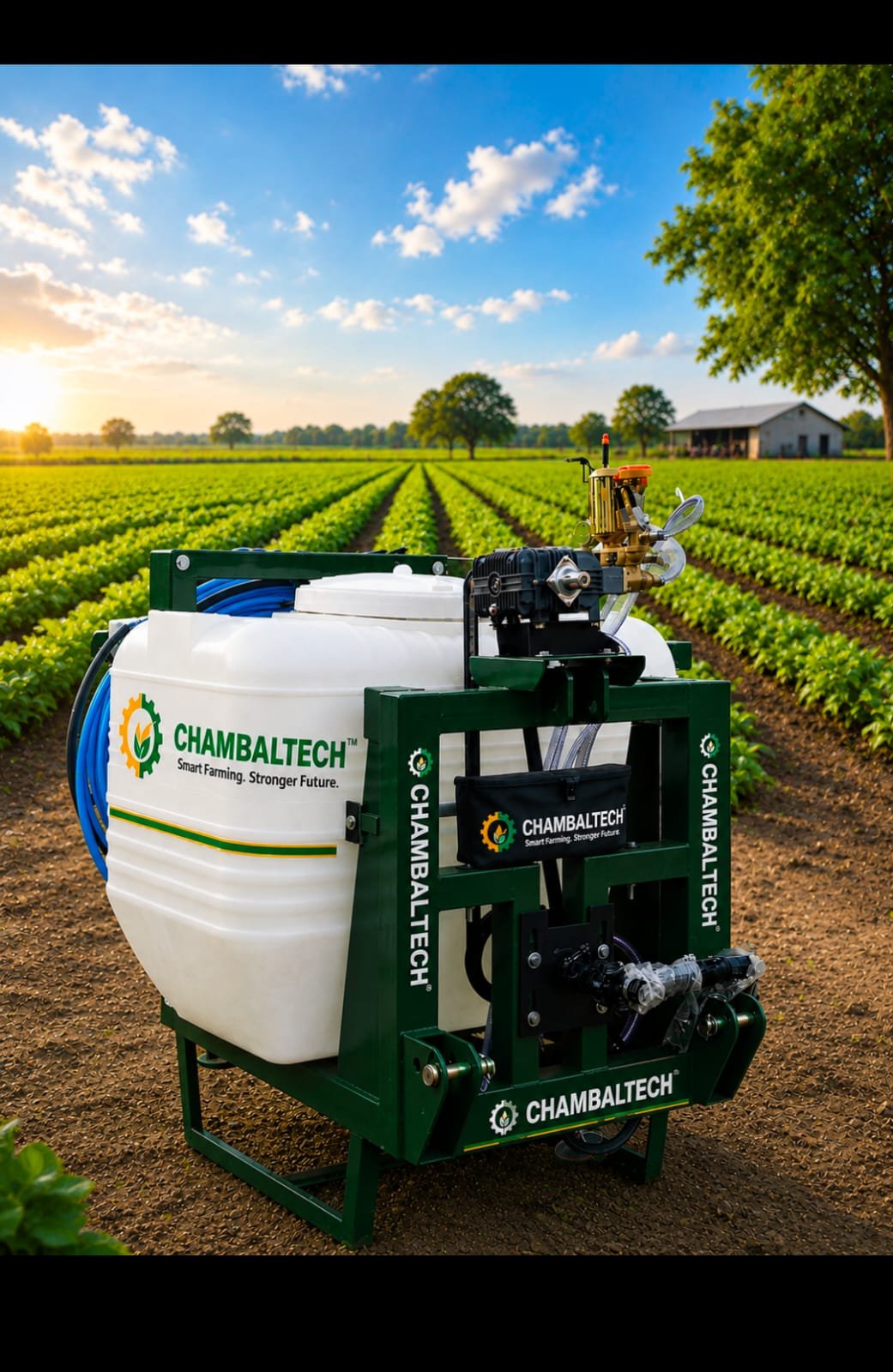 Tractor Mounted Agricultural Sprayer